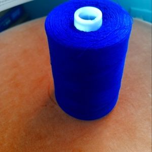 6000 YARDS ROYAL BLUE SEWING THREAD TWX 40 CONE SPOOL WHOLESALE NEW